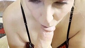 Owner Teases Fun Deepthroat Game with Gagging and Spitting