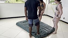 Gostosas, air mattress trouble? talented black stud creampies juicy pussies