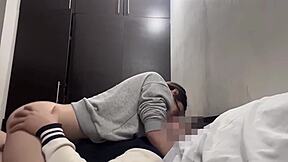 Horny 18yo Skinny Flaca Seduces Perverted Stepdad Rides to Orgasm
