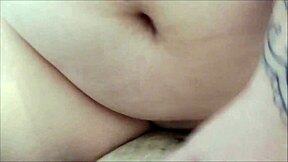damn bbw lana's xxl natural tits bounce wild on that huge cock pov