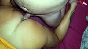 YOUR COCK DWARFS MY HUSBAND'S THROBBING SHAFT WHILE I STROKE IT IN HEELS AND HANDJOB BLISS!