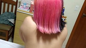 Cuckold Watches Old Men Fuck His Sexy Pregnant Teen Belly in Amateur Fetish Session