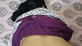 desi college girl fingers herself before boyfriend's big cock pounds her