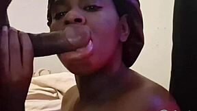 I kept sucking desperately until hot cum filled my mouth