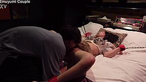 massive tits babe convulses in orgasm from intense pussy licking foreplay