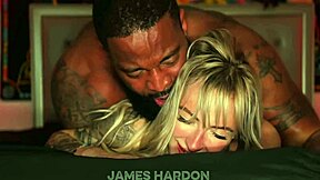 blonde hotwife craves bbc breeding but will it take? interracial bareback closeup