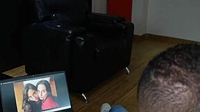 Roommate joins Jennifer Play and Kitty DJ for wild anal pounding!