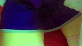 wanna see horny naughty teen student masturbate with wet tongue and messy skirt?