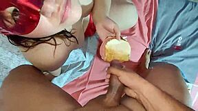 Slave want my thick cum dripping all over her sloppy sandwich or not