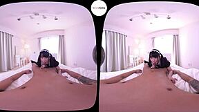 i wake up excited as my japanese maid gently shakes me awake