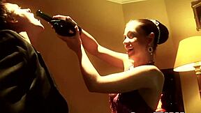 hey check out this seductive milf kaia kane draining two throbbing cocks in 3way