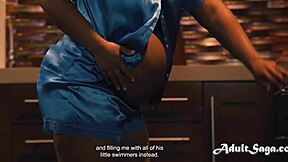 Pregnant avery jane begs nathan bronson for seed fill!