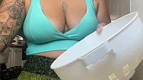 i'm wearin this super tight shorts that hug my curves just right showin off every inch in public