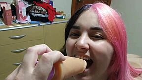 Cuckold Watches Old Men Fuck His Sexy Pregnant Teen Belly in Amateur Fetish Session