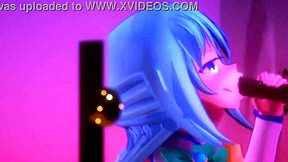 Konosuba Aqua Glory Hole Sucking