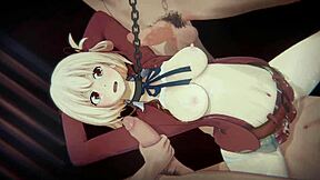 Lycoris recoil chisato bound bukkake blowbang anal dp hentai scandal 4k