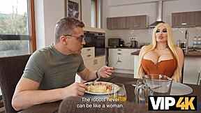 Vip4k Bimbo Blonde Cheats with Old Man in Shaved Pussy Bang