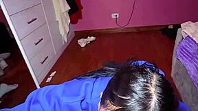 so after uni my cute colombian roommate finally lets me fuck her tight pussy in pov