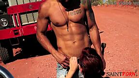 jayme janes swallows cum after desert outdoor pounding intrigue