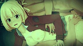 Lycoris recoil chisato bound bukkake blowbang anal dp hentai scandal 4k