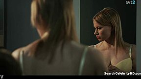 Minka Kuustonen bares big tits in raja s01e03 nude scene