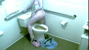 Hot Blonde Masturbates Hard Fingering Pussy Caught on Hidden Office Cam