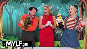 ryan keely mixes plumbing with milf pussy gangbang fun