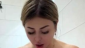 curvy milf wife with huge natural tits masturbates craving two cocks