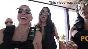 oh man beat cops reverse gangbang milf cory chase anal on bed