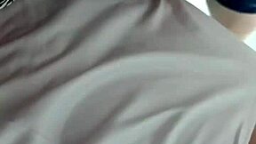 Colombian pregnant wife reluctantly sucks cock while painting nails at home