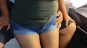 hey check out this big ass latina wife fucking old monster cock