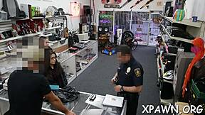 wanna fuck this slut pov rough in the shop sucking sloppy cock?