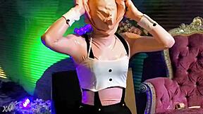 kigurumi rubber doll bound tight in latex – wanna fuck this doll?