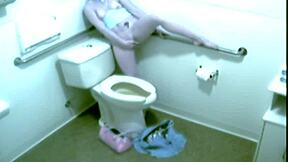 Hot Blonde Masturbates Hard Fingering Pussy Caught on Hidden Office Cam