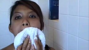 brookeskye shares shower ass small tits lick orgasm with asian girl!