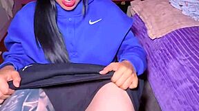 so after uni my cute colombian roommate finally lets me fuck her tight pussy in pov