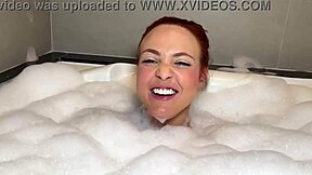 Delicious Nicole Romanhoff's Natural Latina Tits in Hydro Fuck!