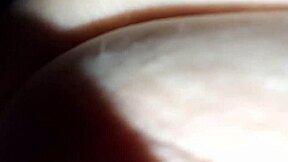 Brunette milks natural tits squirting hot latte from swollen nipples