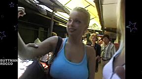 hey check these hungarian big butt blondes taking rocco's monster cock anal