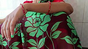 pretty desi bhabhi's first kitchen romp with devar goes viral