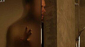 Ever wonder what happens when I catch my wife fingering her wet pussy in the shower?
