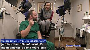 i'm kalani luana the humiliated latina patient failing dr tampa's exam in latex