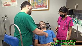 uhh the cum clinic pulls it out angel ramiraz
