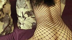 My Wife's Erotic Fishnet Lingerie Turns Homemade Video Into Real Porn Action