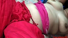 desi village wife rides boyfriend's cock hard at ranch