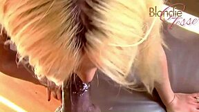 bbc pounds blondie fesser's big ass in homemade sex