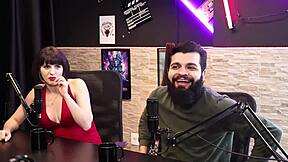 Lady Snow and Lord Kenobi's hottest sensual cast moments, sheer red lingerie domination!