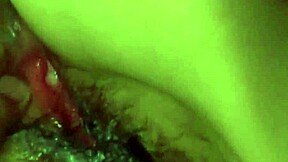 Bar-top milf pussy creampied after hairy japanese fuck
