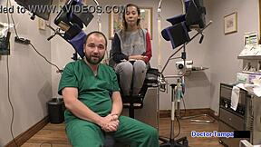 i'm kalani luana the humiliated latina patient failing dr tampa's exam in latex