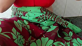 pretty desi bhabhi's first kitchen romp with devar goes viral